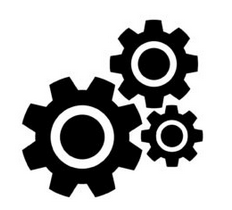 Cog wheels logo